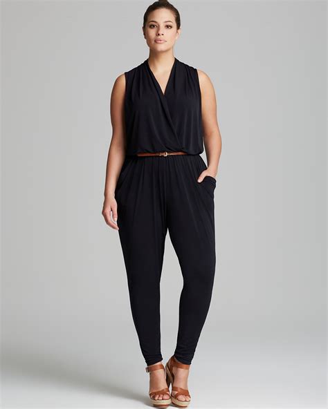 michael kors jumpsuit grün|michael kors sleeveless belted jumpsuit.